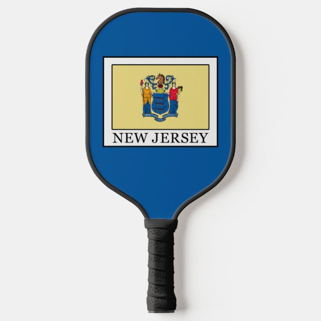 New Jersey Pickleball Paddle (Front)