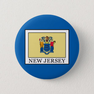 New Jersey Pinback Button