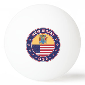 New Jersey Ping Pong Ball