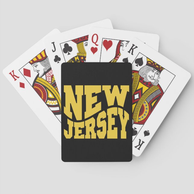 New Jersey Poker Cards (Back)
