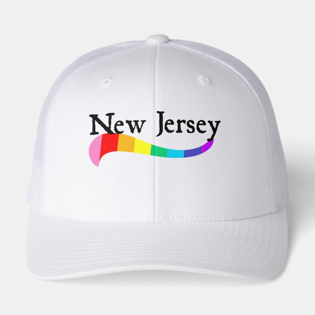 New Jersey Pride Rainbow Wave Pride Parade NJ Gay (Front)