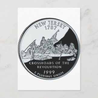 New Jersey Quarter Postcard