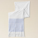 New Jersey Scarf<br><div class="desc">New Jersey Scarf features repeated map outline of state. Ideal for New Jersey lovers.</div>