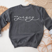 New Jersey Script State Women’s Sweatshirt