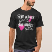 Just a New Jersey Girl in a Tennessee World T-Shirt | Zazzle