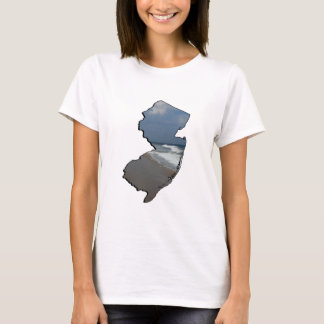 New Jersey Shore State Outline T-Shirt