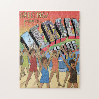 New Jersey, Shore Vintage, Jigsaw Puzzle