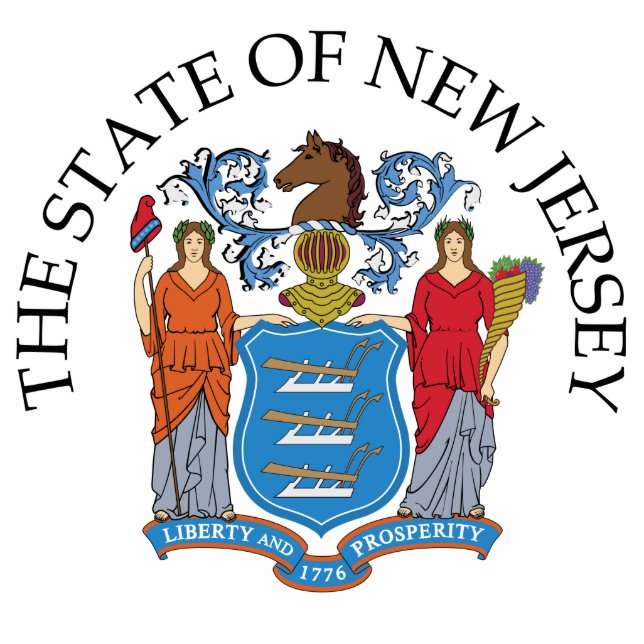 New Jersey sign Cutout (Front)