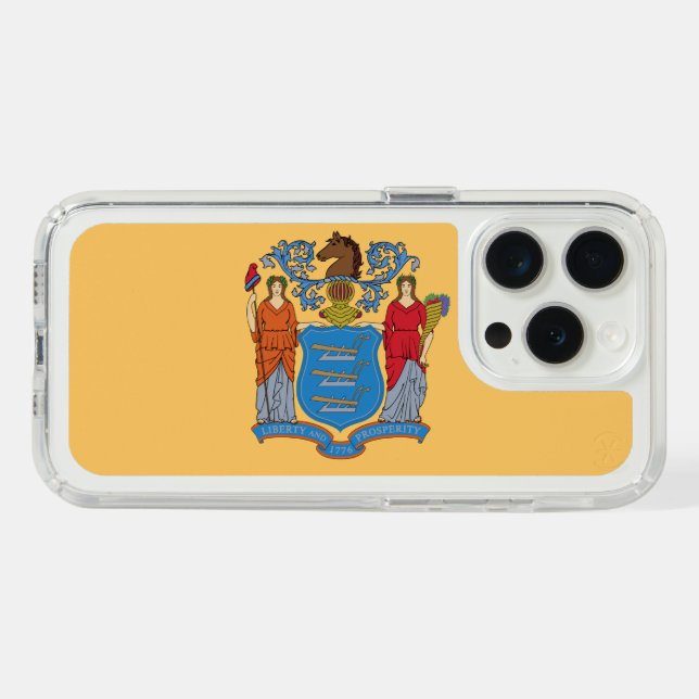 New Jersey Speck iPhone Case (Horz (White Titanium))