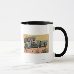 New Jersey (State Capital/Flower/Bird) Mug