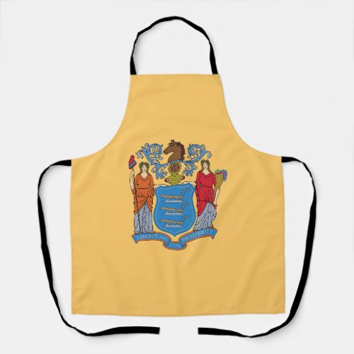 New Jersey State Flag Apron