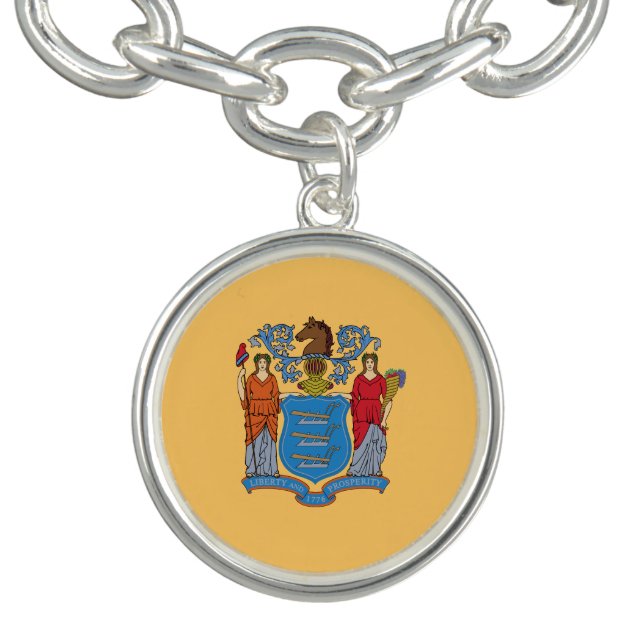 New Jersey State Flag Bracelet (Design)