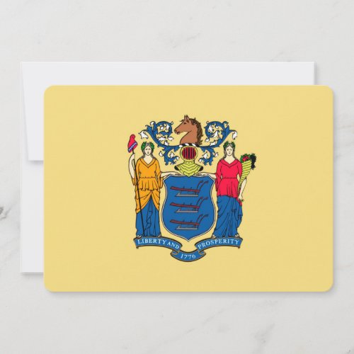 New Jersey State Flag Design