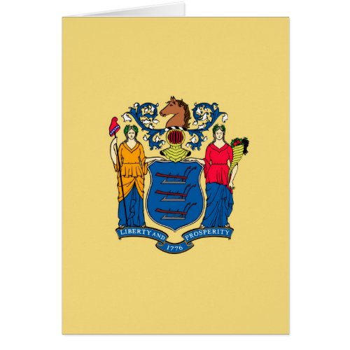New Jersey State Flag Design