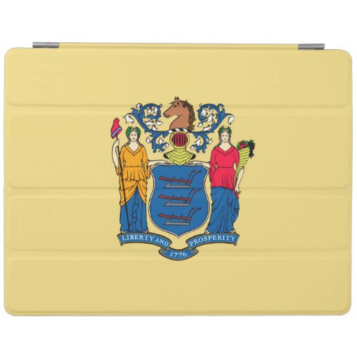 New Jersey State Flag Design Decor iPad Smart Cover