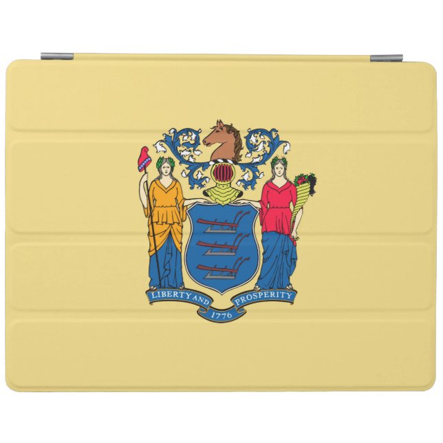 New Jersey State Flag Design Decor iPad Smart Cover (Horizontal)