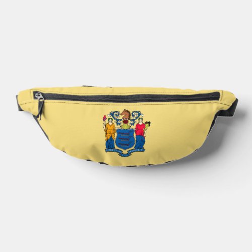 New Jersey State Flag Design Fanny Pack