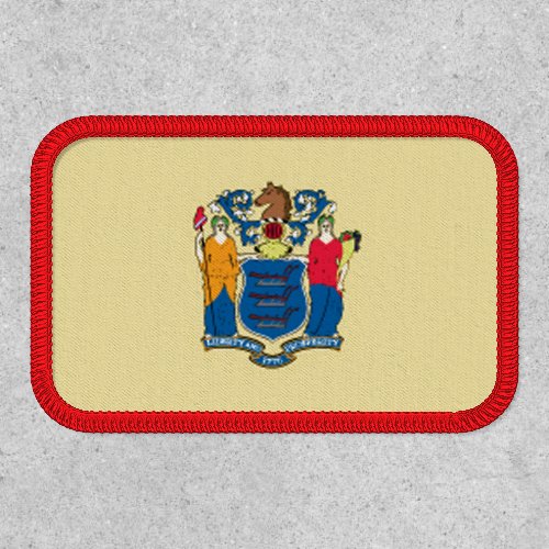 New Jersey State Flag Design Patch