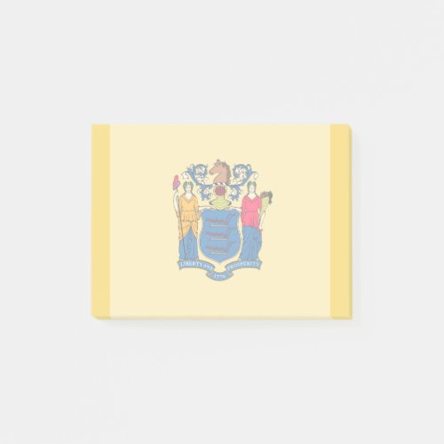 New Jersey State Flag Design Post_it Notes