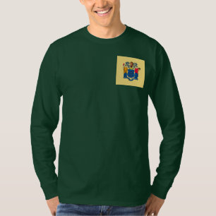 New Jersey State Flag Design T-Shirt