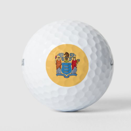 New Jersey State Flag Golf Balls