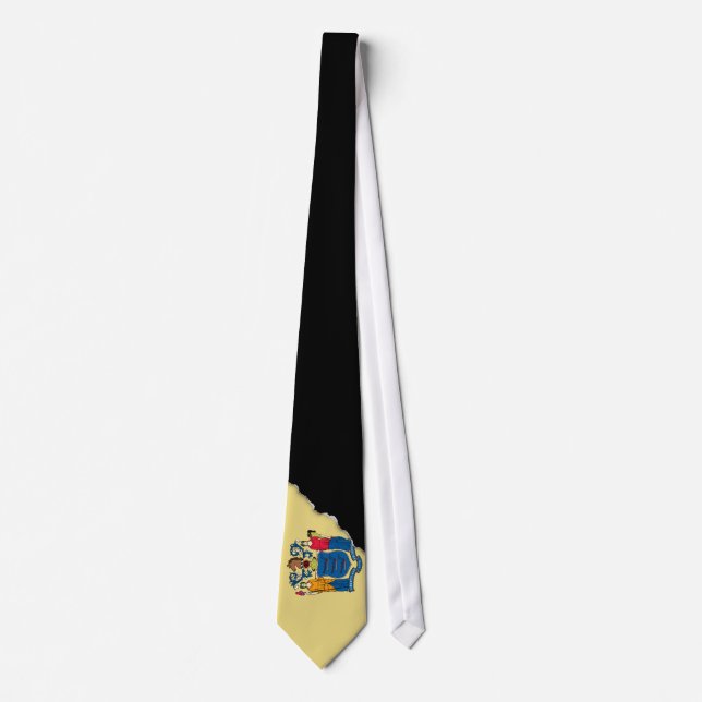 New Jersey State Flag Neck Tie (Front)