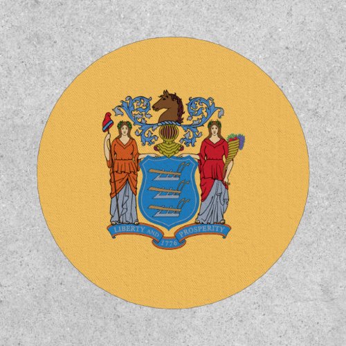 New Jersey State Flag Patch