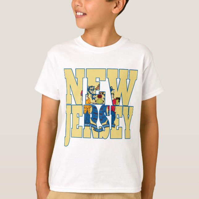 New Jersey state flag T-Shirt (Front)
