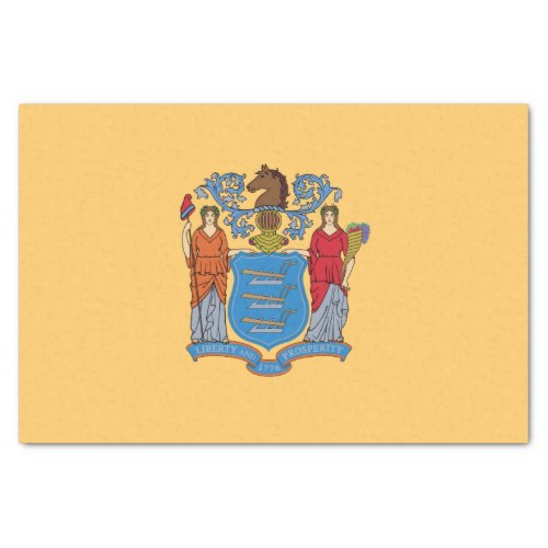 New Jersey State Flag Tissue Paper