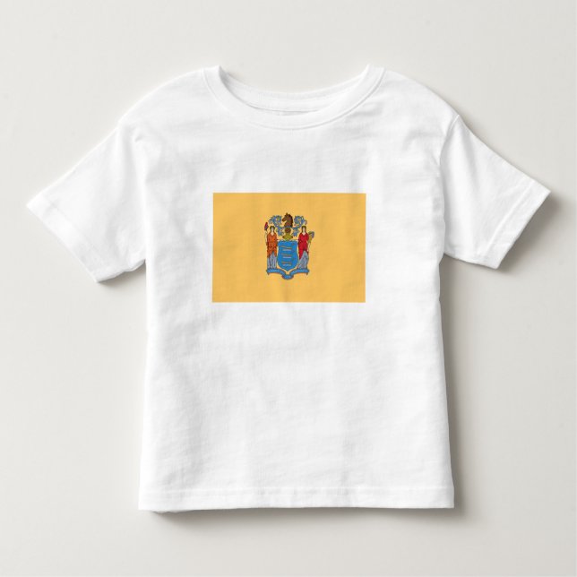 New Jersey State Flag Toddler T-shirt (Front)
