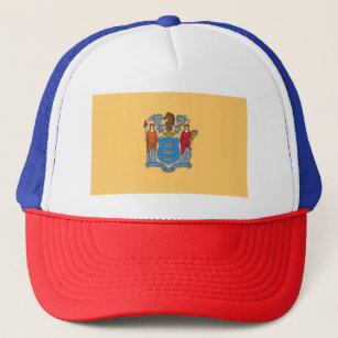 New Jersey State Flag Trucker Hat