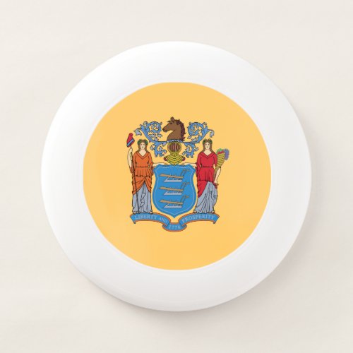New Jersey State Flag Wham_O Frisbee