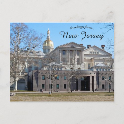 New Jersey State House Trenton New Jersey Postcard