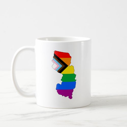 New Jersey State Pride LGBTQ Progress Pride Coffee Mug