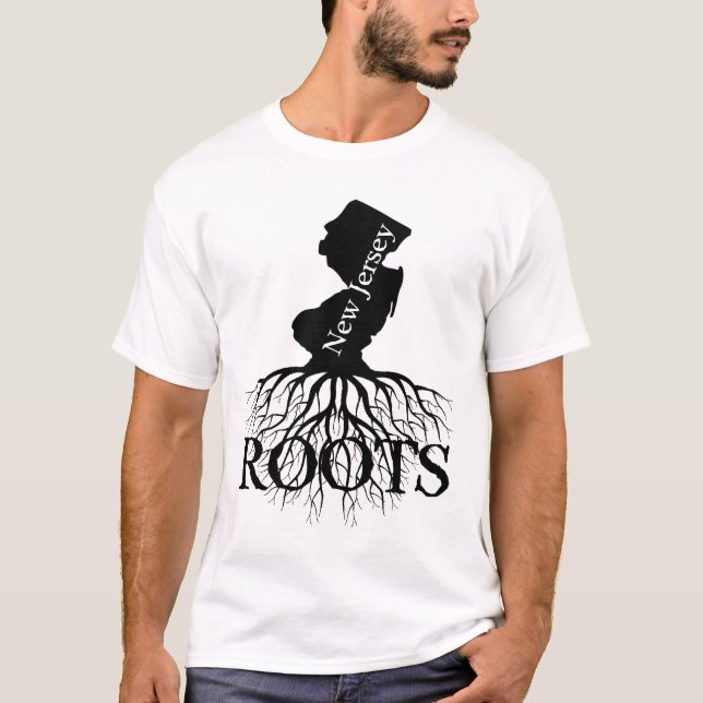 New Jersey State Roots Women's or Men's Shirt (Front)