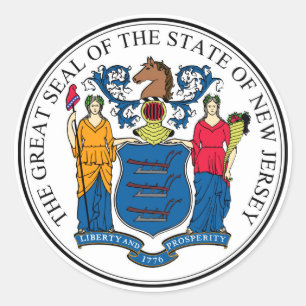 New Jersey state seal america republic symbol flag