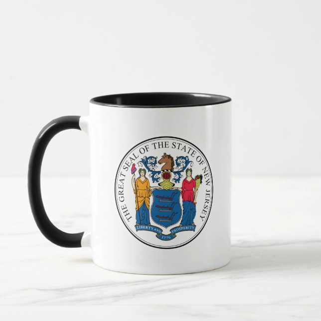 New Jersey State Seal - Mug (Left)
