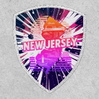 New Jersey State Travel Badge Patch