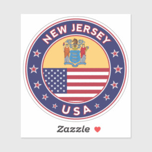 New Jersey Sticker