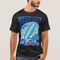 New Jersey Surfer Ocean City Nj Surfing Beach Sand