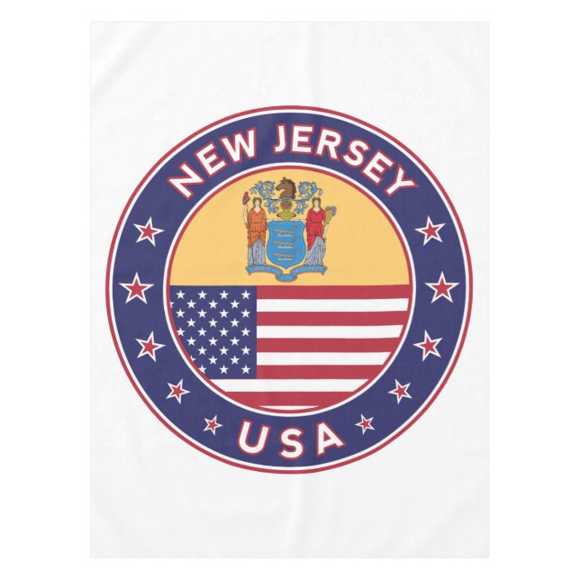 New Jersey Tablecloth (Front)