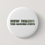 New Jersey: The Garden State Pinback Button