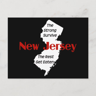 New Jersey: the strong survive; the rest get eaten Postcard