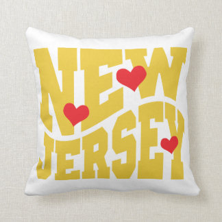 New Jersey Throw Pillow