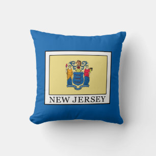 New Jersey Throw Pillow
