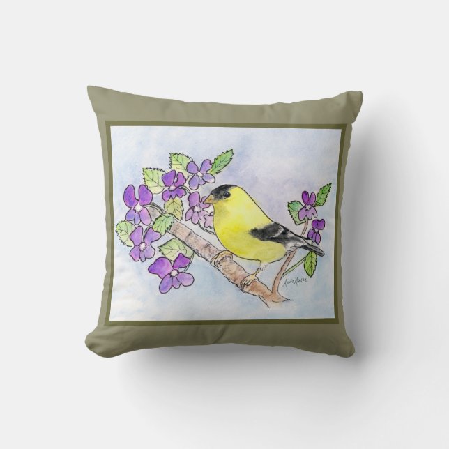 New Jersey Throw Pillow (Front)