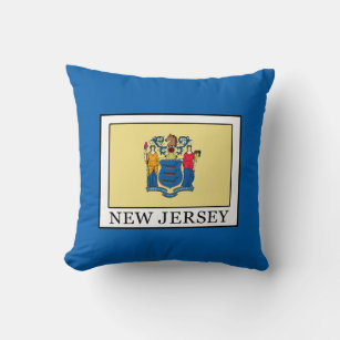 New Jersey Throw Pillow