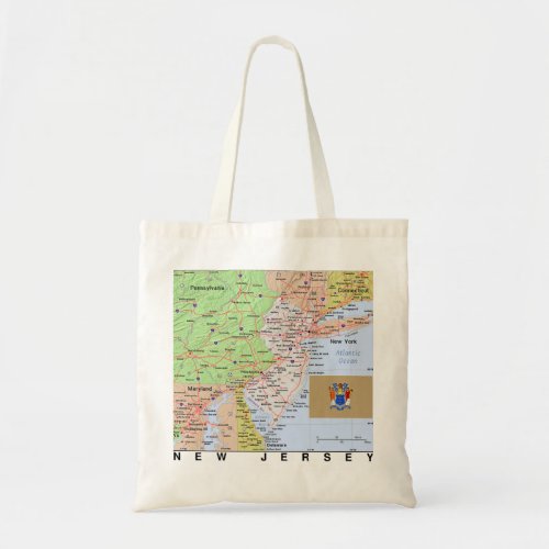 New Jersey Tote Bag