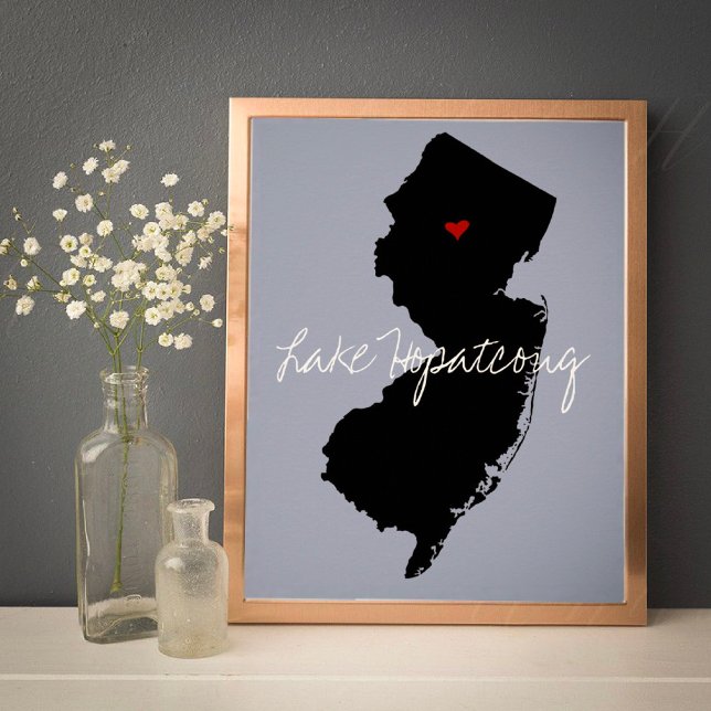 New Jersey Town Poster (Creator Uploaded)