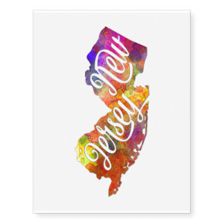 new jersey temporary tattoos zazzle new jersey temporary tattoos zazzle